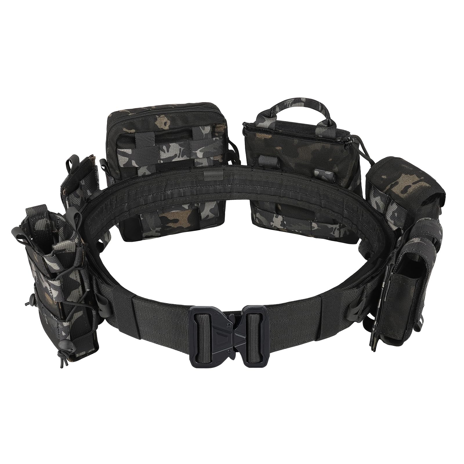 PIKEON tactical belt quick-release buckle enables fast gear access during duties