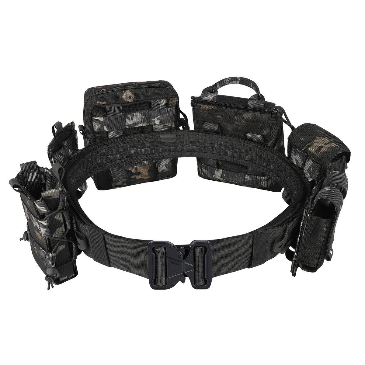 PIKEON tactical belt quick-release buckle enables fast gear access during duties