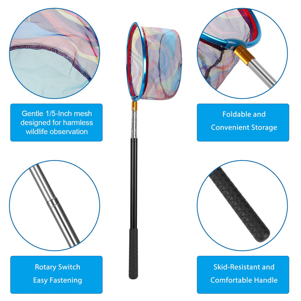 Fishing net with an 8.7 inch diameter for small catches