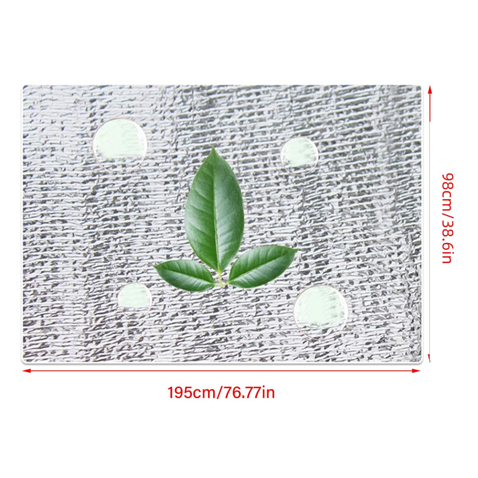 Pilipane aluminum foil pad provides lightweight warmth and moisture protection