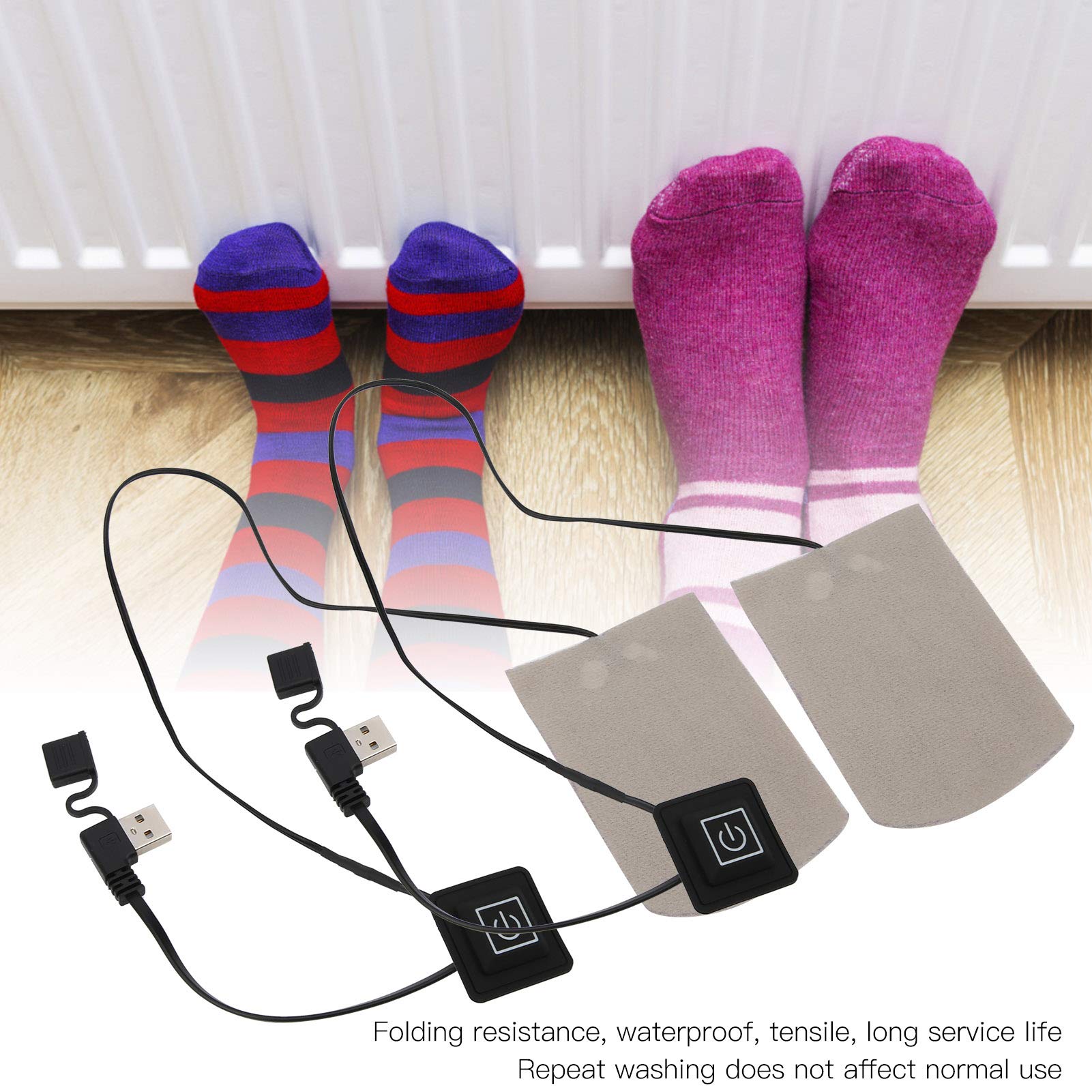 Pilipane heated insole water-repellent material supports outdoor use