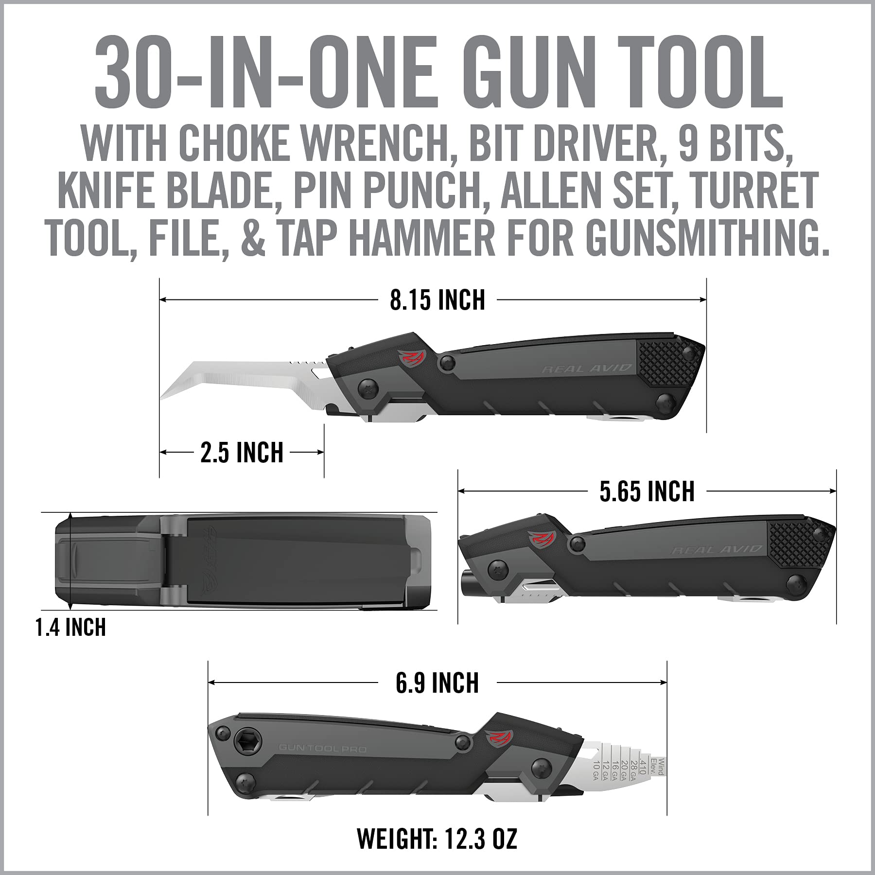 Pin punch for firearm maintenance