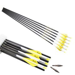 Pinals Archery 30-inch arrow shaft carbon construction demo for durability.