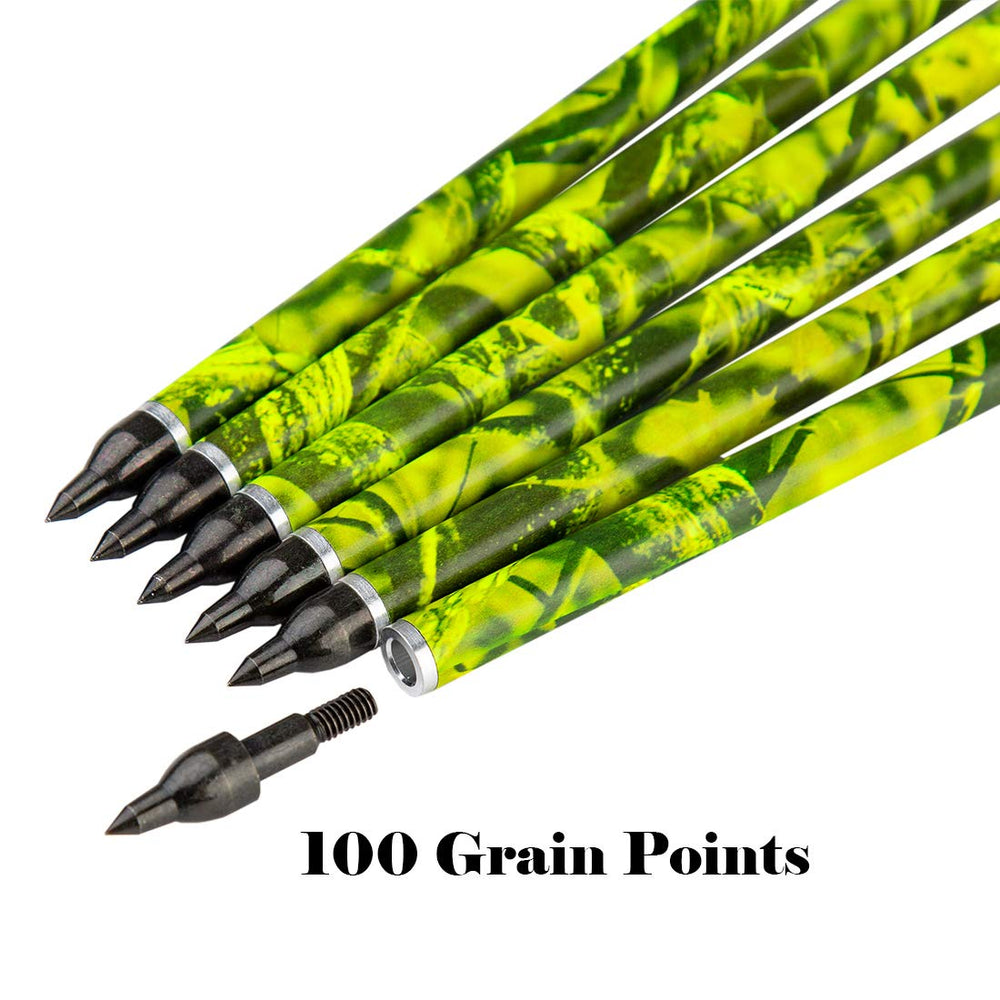 Pinals Archery removable half-moon nock for easy maintenance.