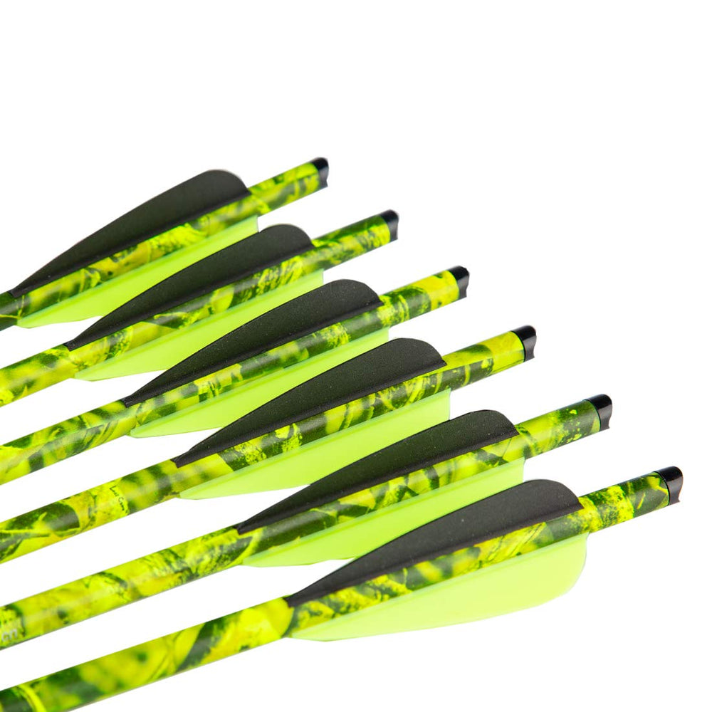 Pinals 12-pack carbon crossbow bolts for convenient replacement.