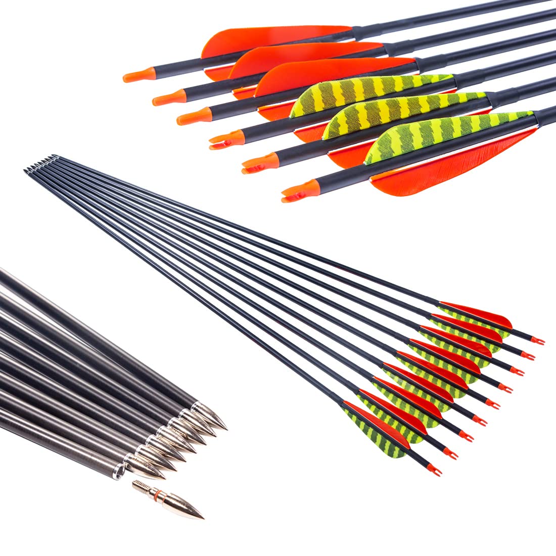Pinals carbon arrow shaft delivering durable performance and consistent flight.