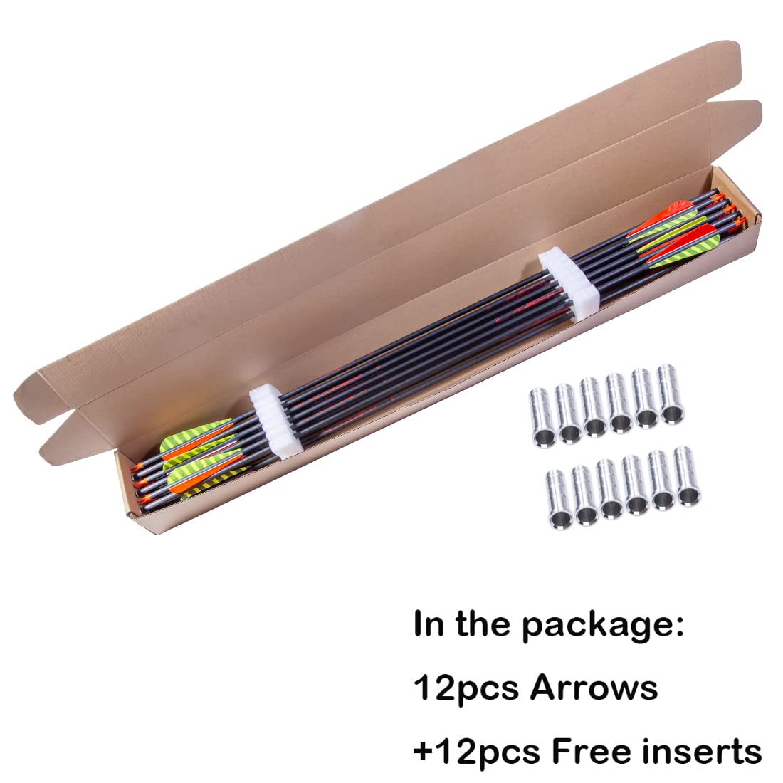 Pinals extra inserts included for on-the-fly shaft replacement.