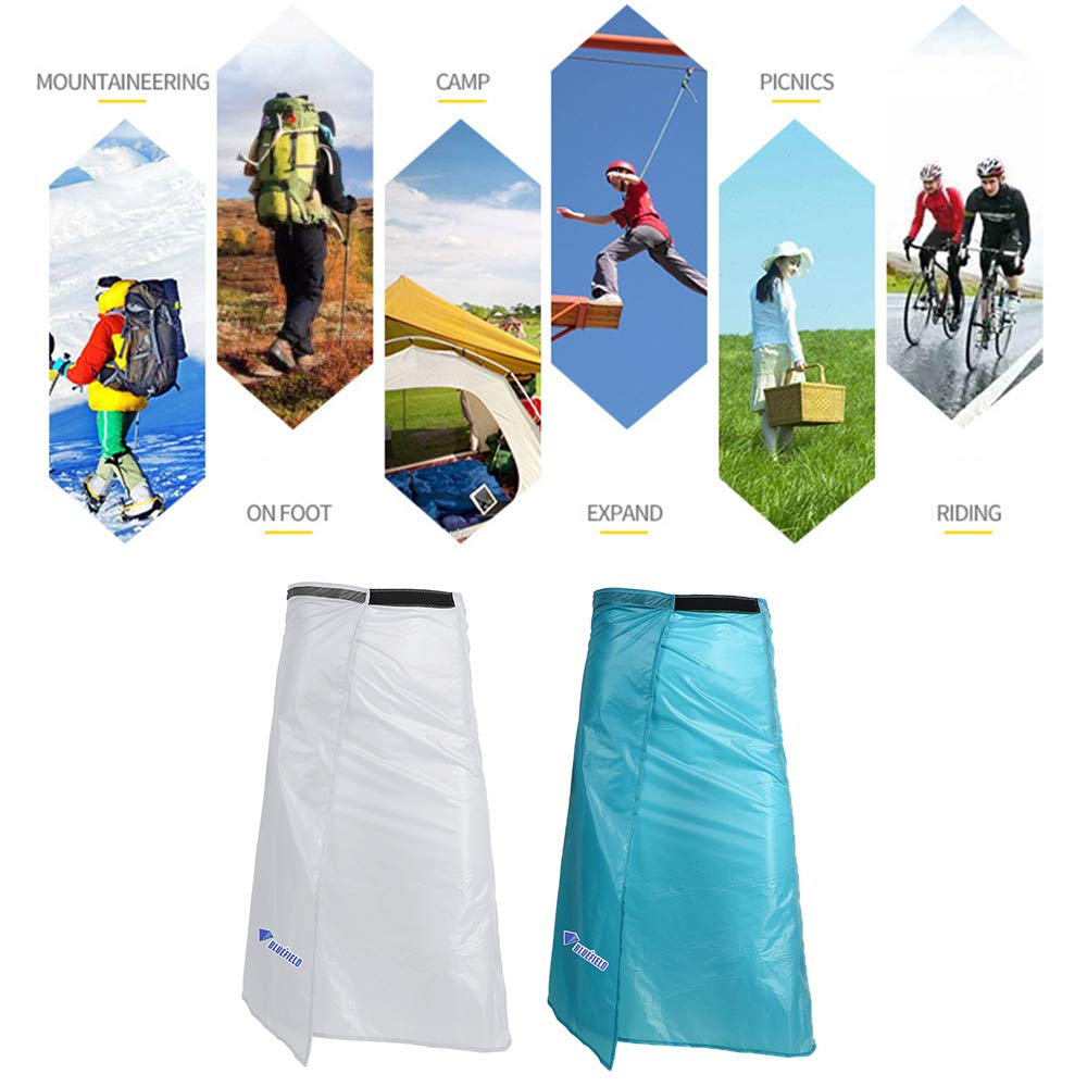 PinbWD rain skirt made from durable 15D nylon with silicone coating.