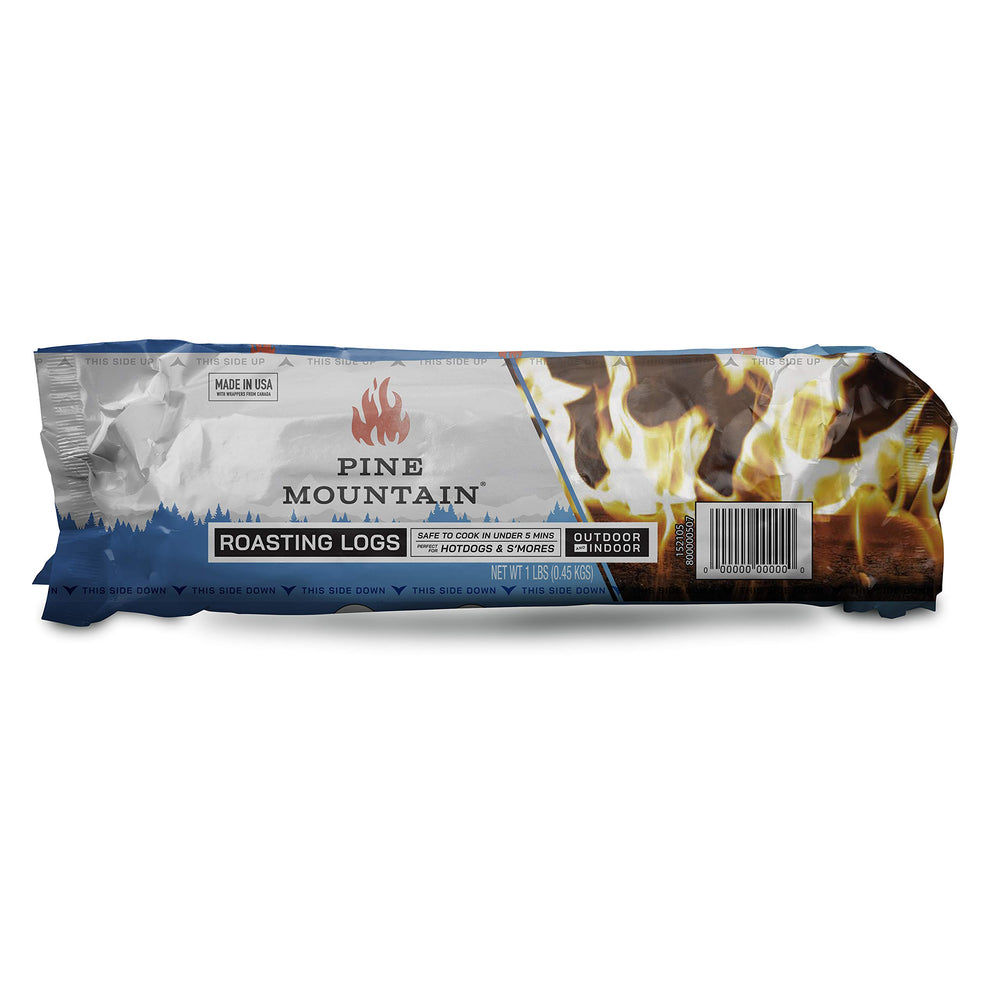 Pine Mountain Roasting Logs ideal for indoor and outdoor use