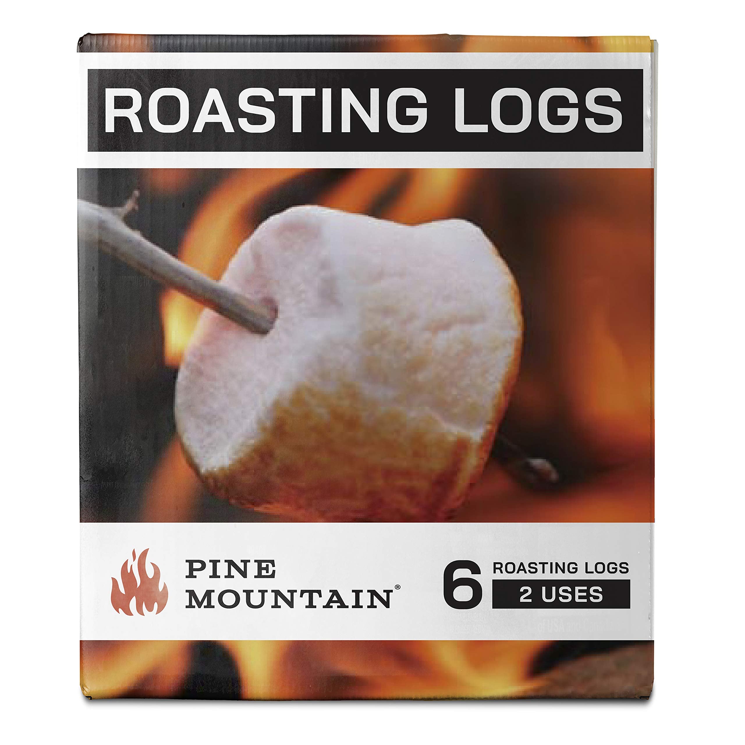 Pine Mountain Roasting Logs USDA Biobased product for responsible warmth