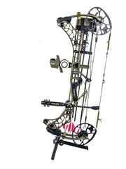 Pine Ridge Kwik Stand Tri-Pod design enhances stability on uneven terrain.