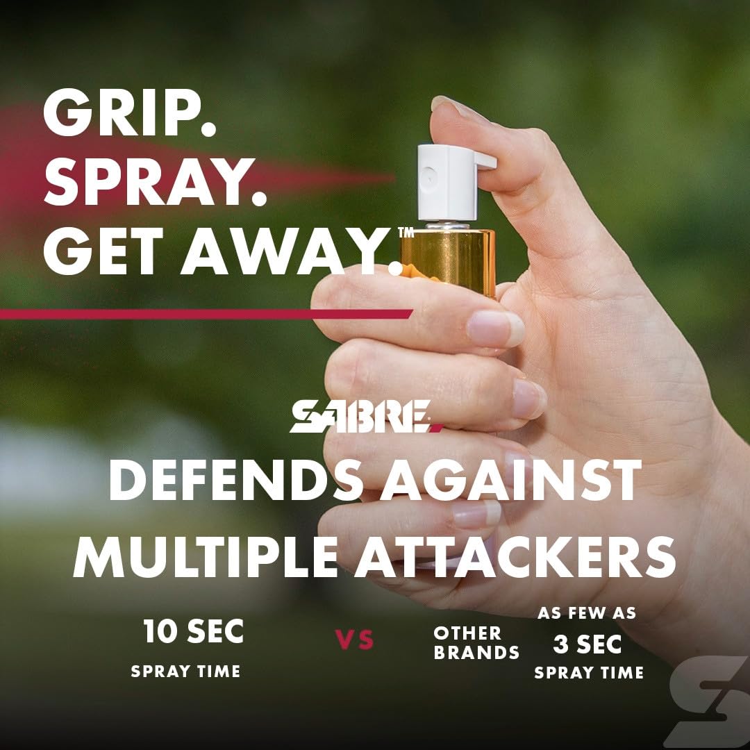 Pink lipstick pepper spray carried in purse or bag