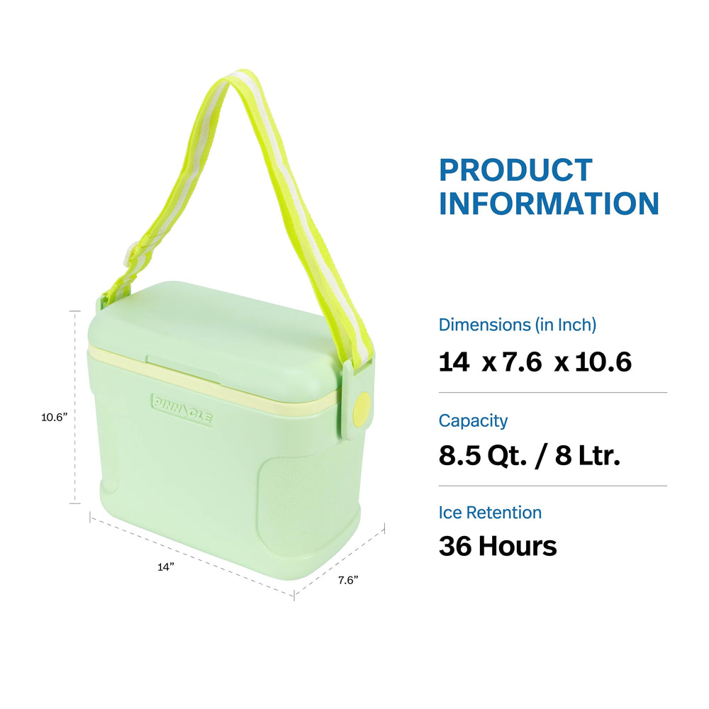 Pinnacle's textured exterior provides a secure grip in sunny outdoor settings.
