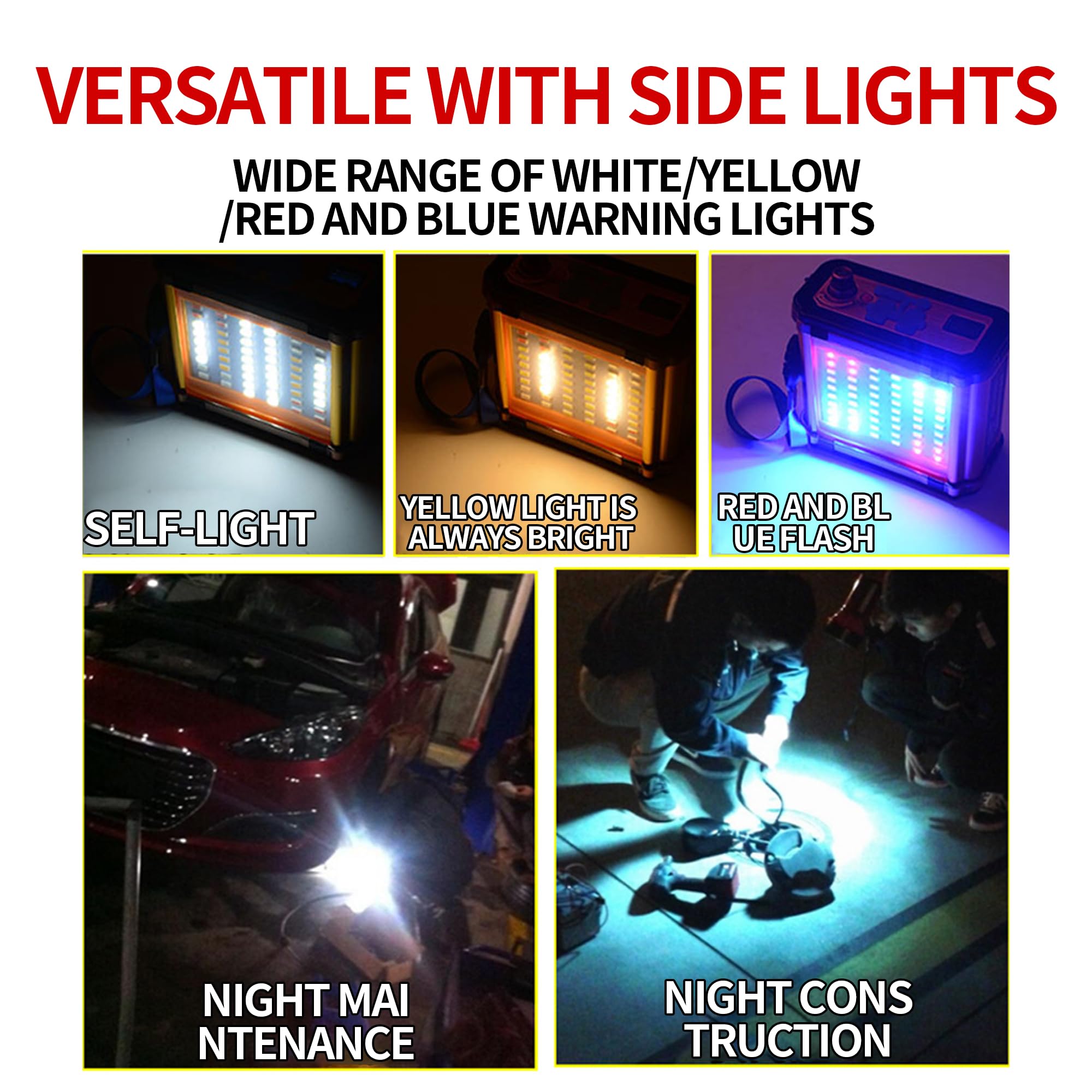 Pinsai headlamp highlighting adjustable blue/yellow lenses for versatile hunting and fishing
