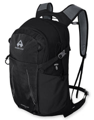 Pioneer Camp 22L hiking backpack black overview showing compact daypack for outdoor trips