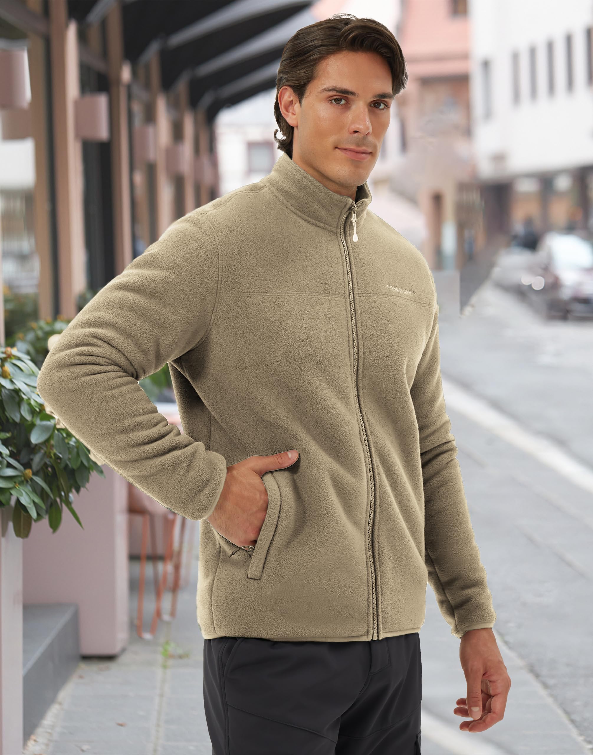 Pioneer Camp jacket sherpa closeup showcasing plush lining for extra insulation.