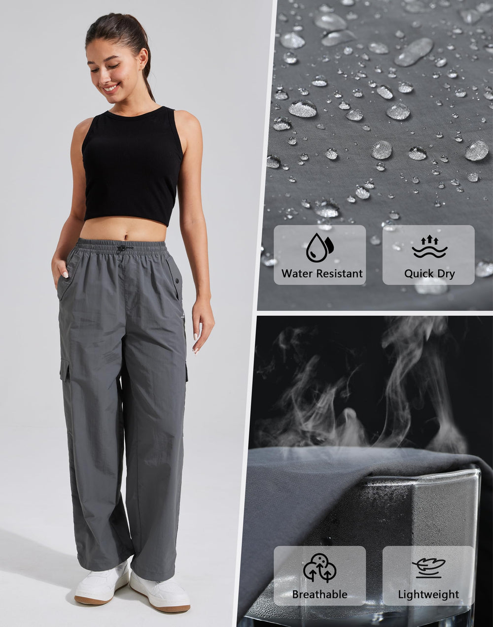 Pioneer Camp six-pocket cargo pants keep essentials secure on hikes and runs