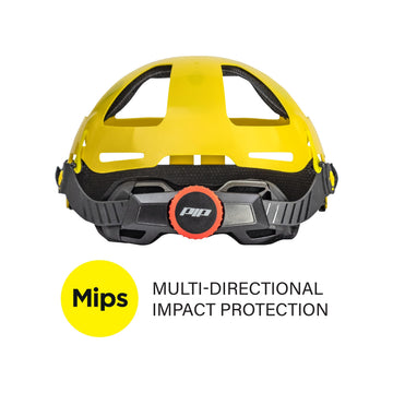 PIP Traverse vented helmet chin-strap area; quick-release secure-fit feature
