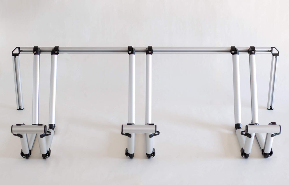 Pipeline Racks 3-Bike Truck Bed Rack compact design saving bed space