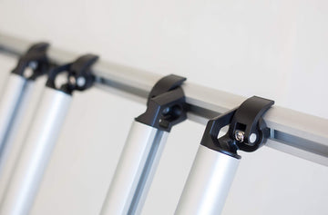 Pipeline Racks 3-Bike Truck Bed Rack no-drill installation in action