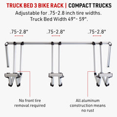 Pipeline Racks all-aluminum construction suggests rust resistance and durable, long-lasting use.