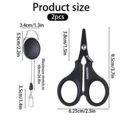 Close-up of Piriuuo fishing scissors