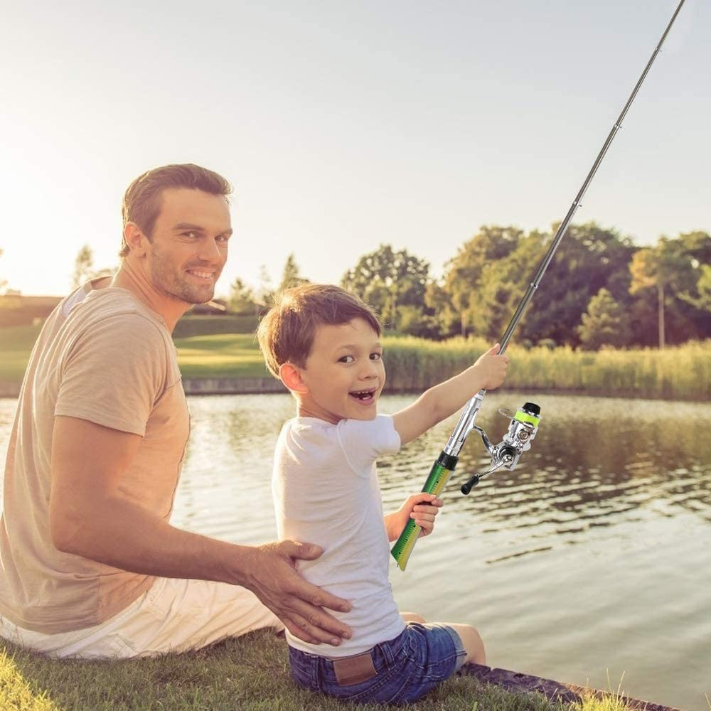 PiscatorZone pen fishing pole aluminum and glass-fiber construction resists corrosion in harsh water