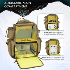 Padded back panel and ergonomic shoulder straps