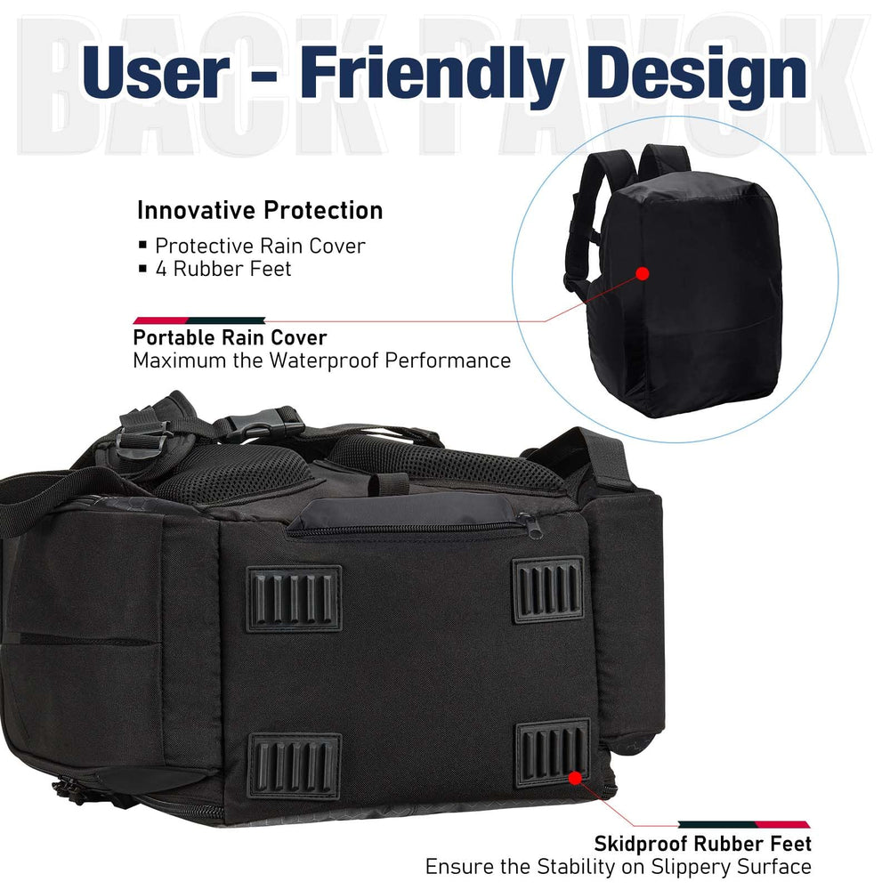 Piscifun fishing backpack sunglasses case protects eyewear during sunny lake trips.