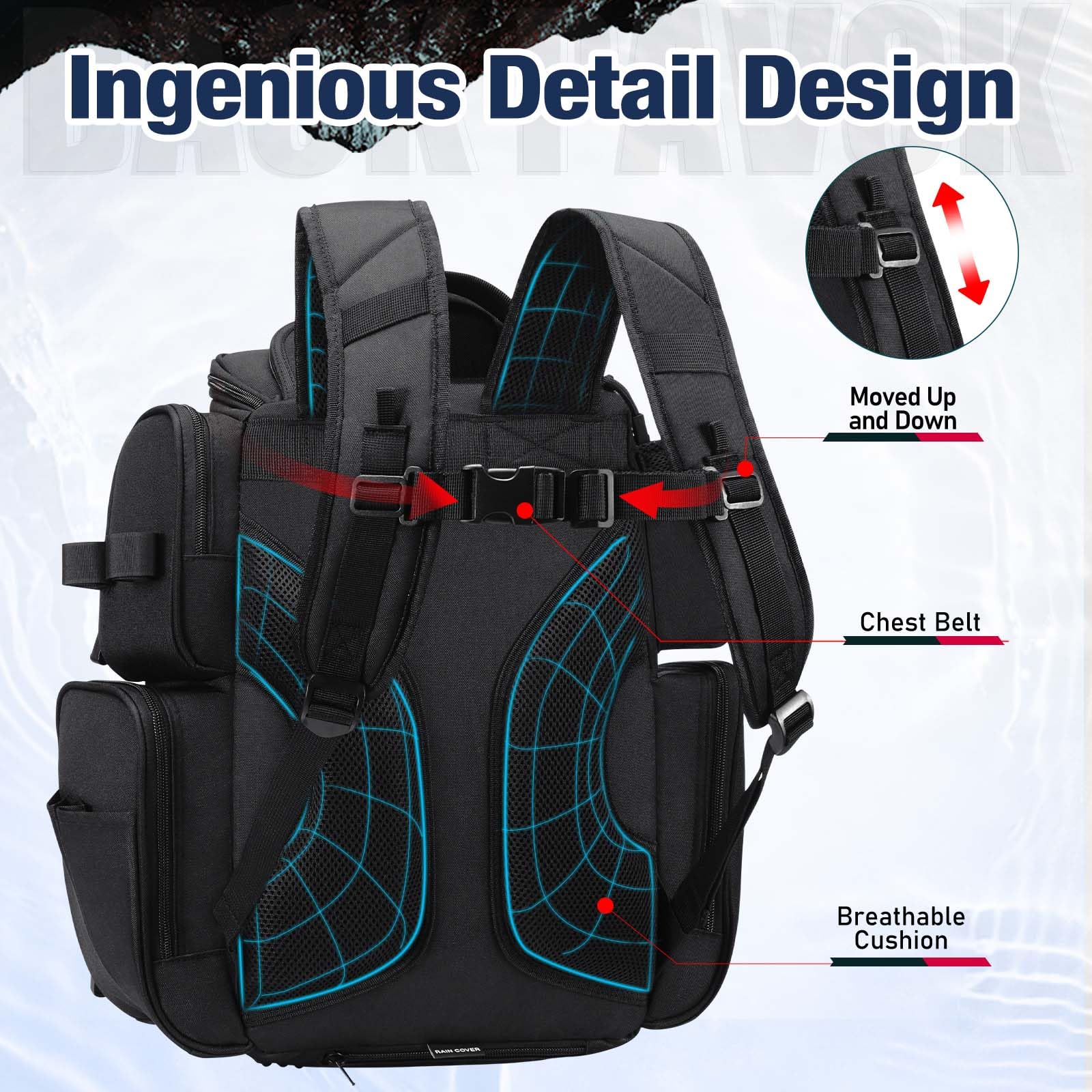 Piscifun fishing backpack tackle boxes keep gear neatly organized on the go.