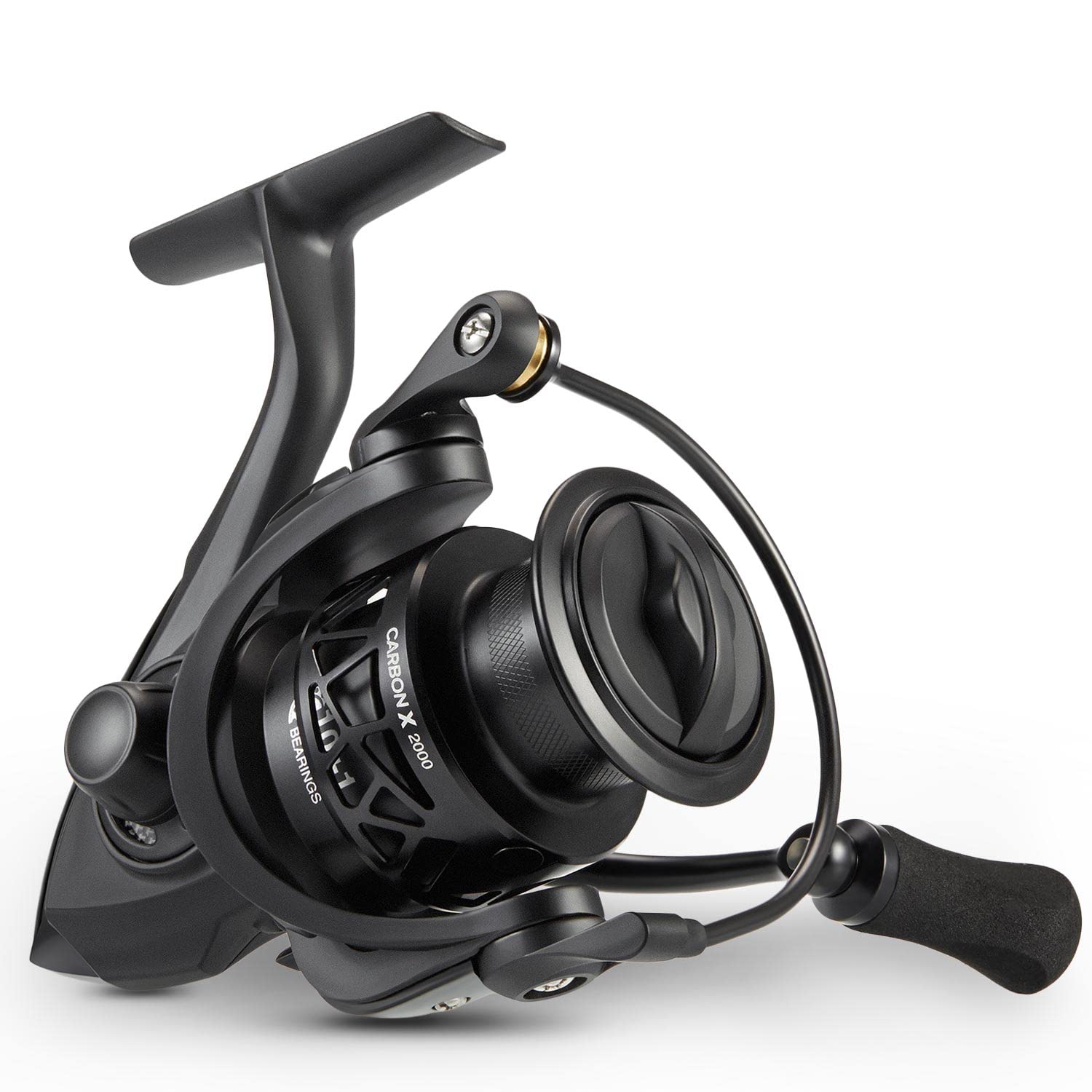 Piscifun Carbon X spinning reel 2000 series close-up of carbon fiber body