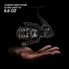 Back view of Piscifun Carbon X 4000 series spinning reel