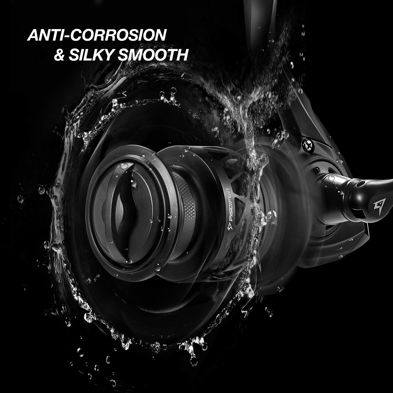 Carbon fiber frame and rotor of the Piscifun Carbon X reel