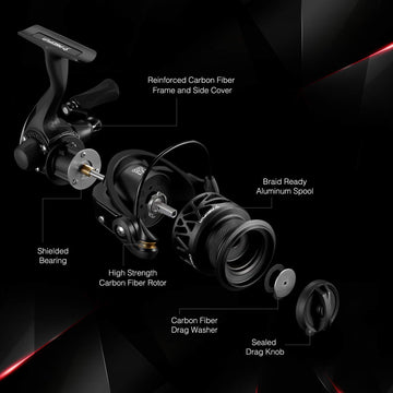 Piscifun Carbon X - silky-smooth bearings enable steady retrieves and long-lasting performance.