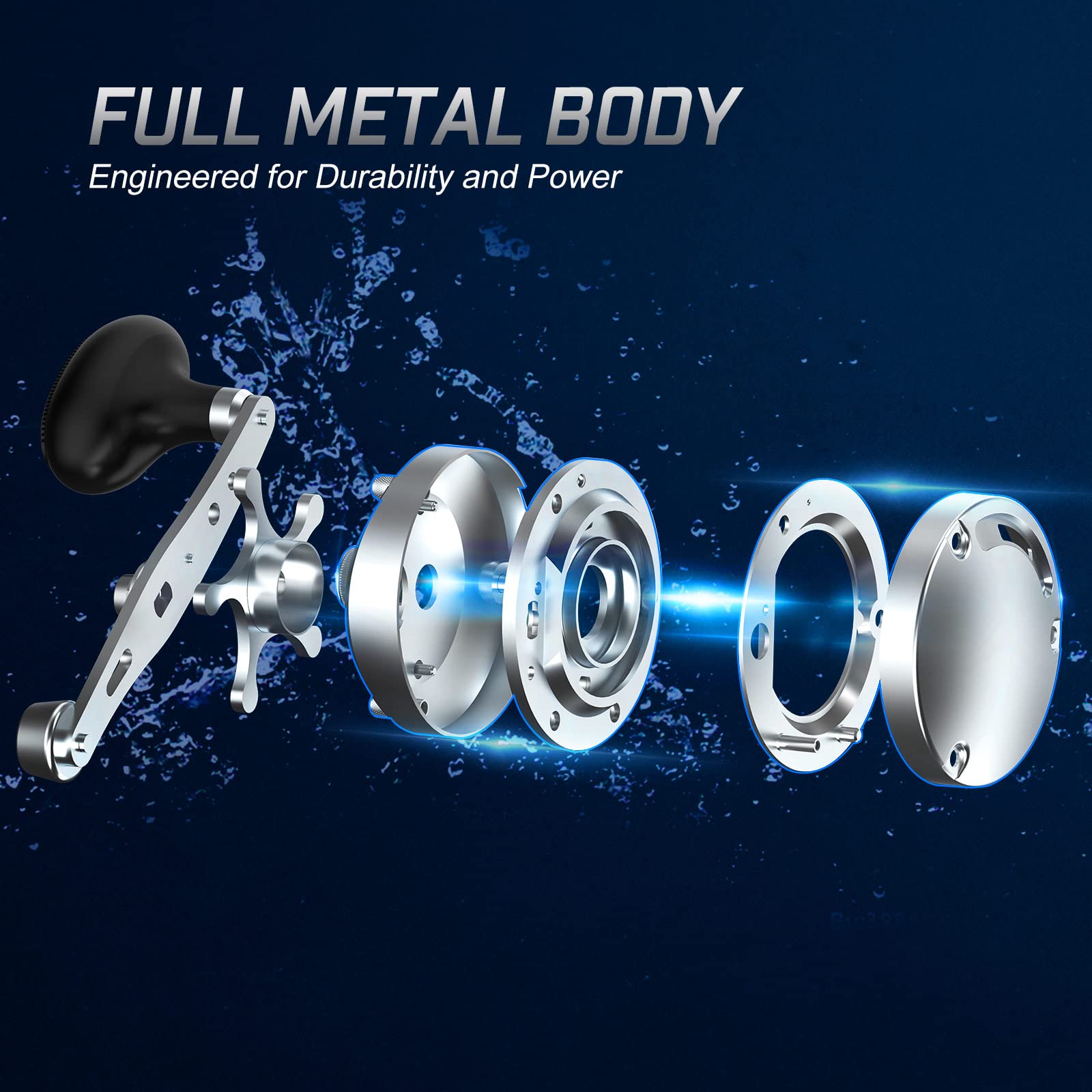 Piscifun Chaos XS aluminum spool provides smooth spooling for longer casts