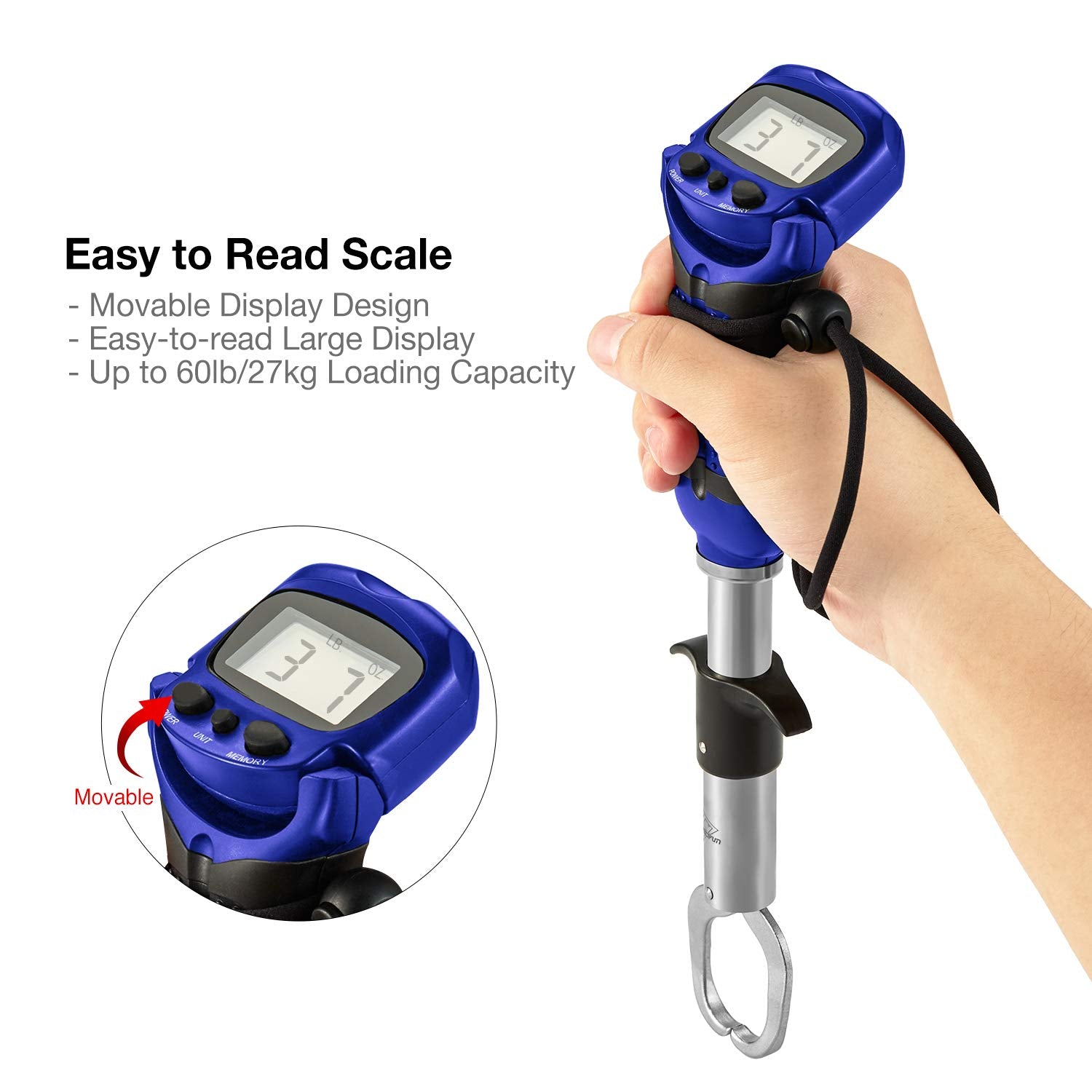 Piscifun fish gripper saltwater-resistant construction stands up to corrosive environments.