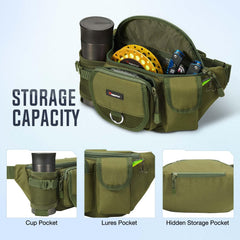 Main compartment open showing internal pocket