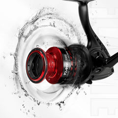 Piscifun Flame 3000 drag system close-up emphasizes smooth click drag