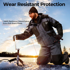 Piscifun knee protection and wear-resistant materials guard knees and hips during work.
