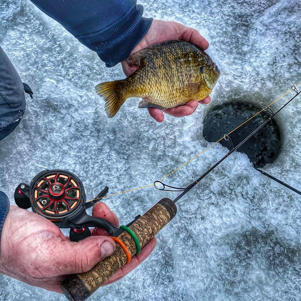 3.2:1 high-speed gearing on ICX Carbon inline reel