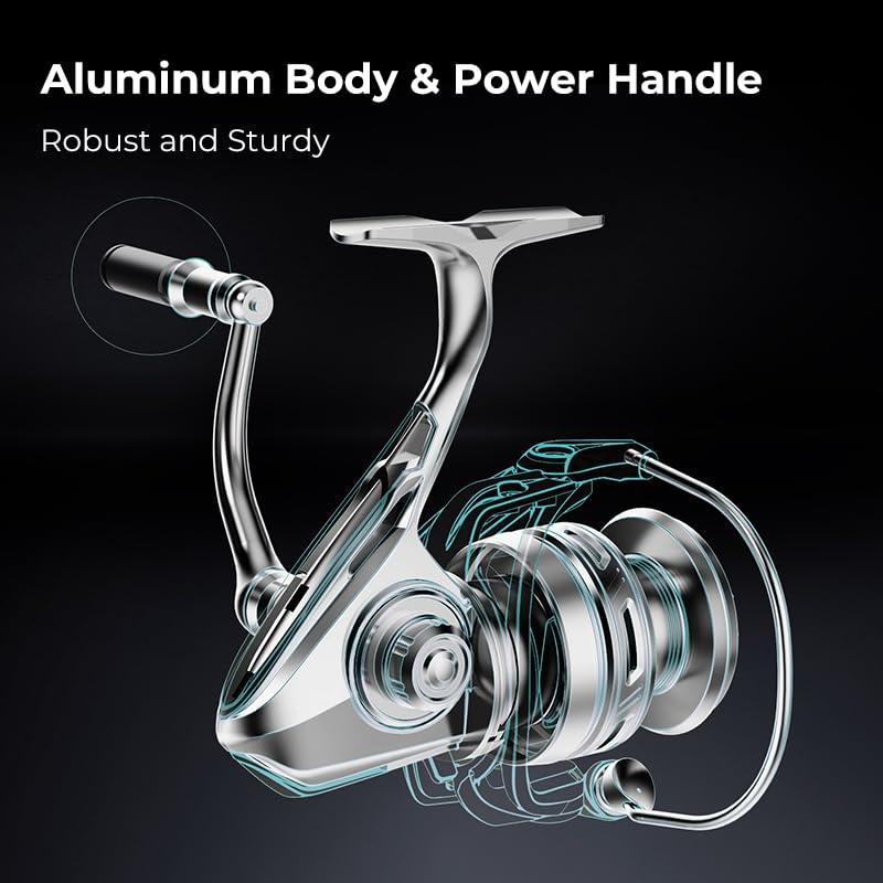 Piscifun NautiX drag system with carbon drag enables smooth adjustments.