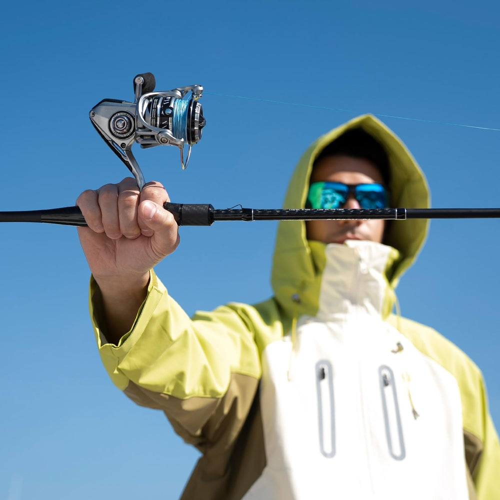 Anti-twist drag knob and smooth line casting on NautiX reel