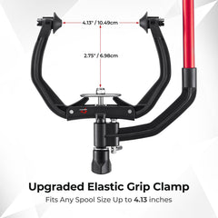 Conical adaptor and adjustable clamp on Speed X