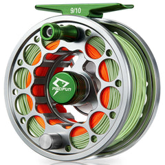 Piscifun Sword fly reel CNC machined body demonstrates durability for windy casting.