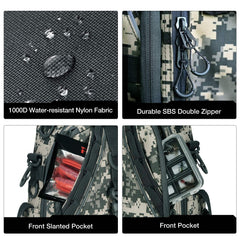 Piscifun Travel X main compartment fits up to three 3700 boxes for tackle organization.