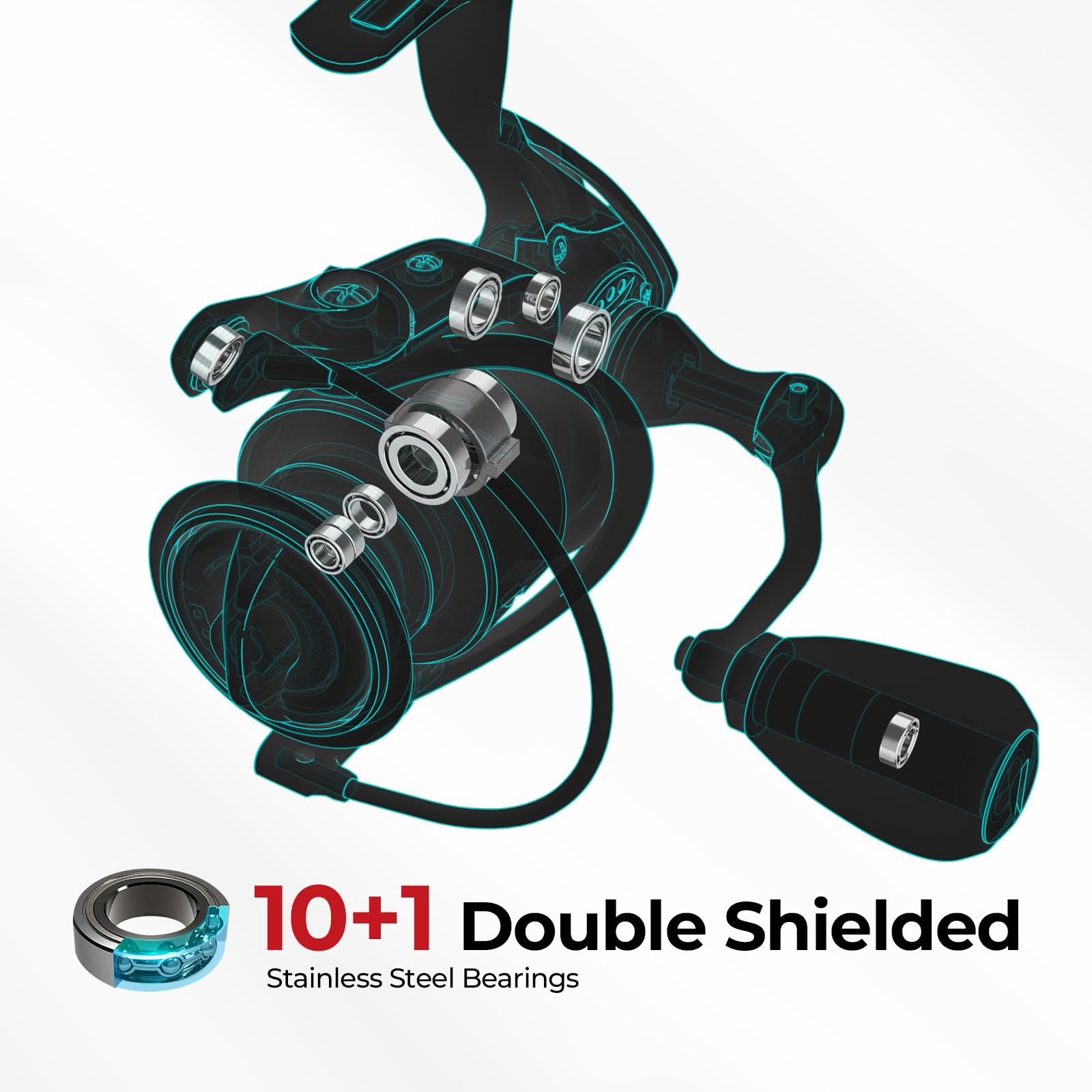 Piscifun Viper X braid-ready spool enables easy use with braided lines