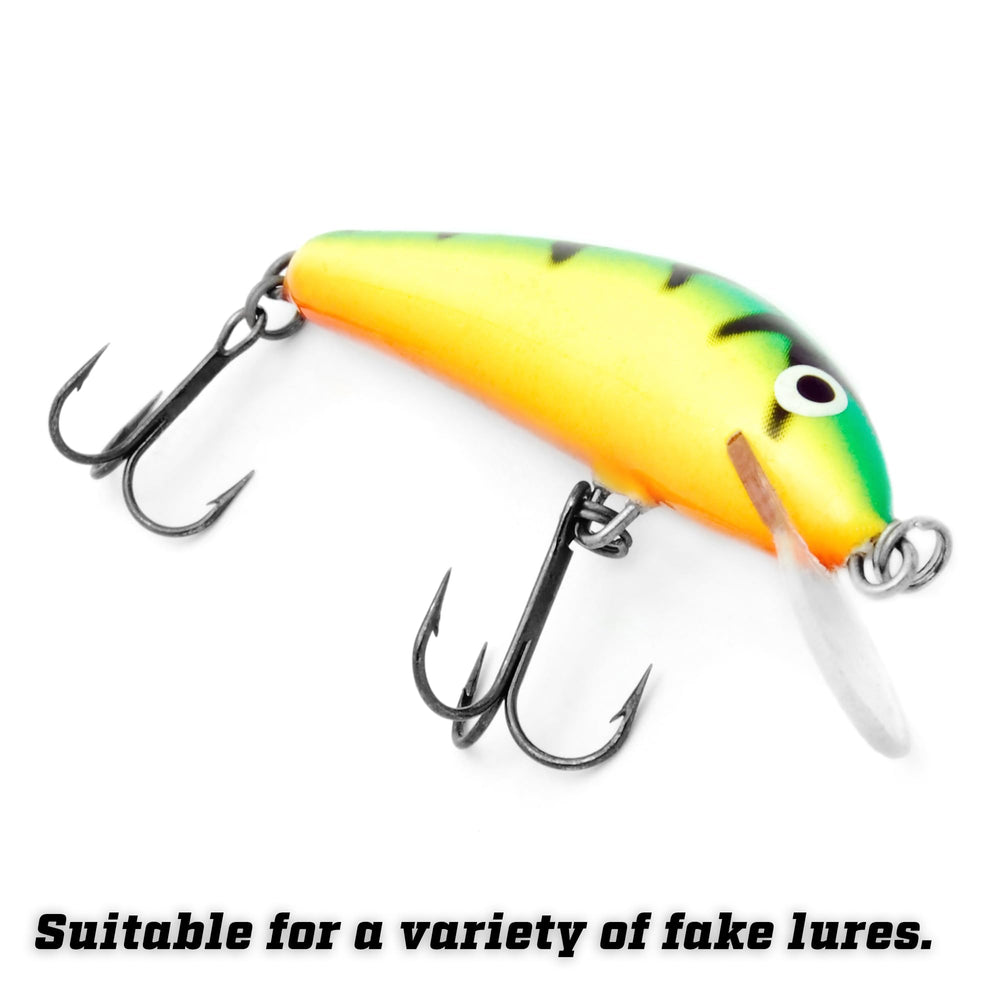 Piscorush hooks suitable for saltwater species such as salmon and eel.