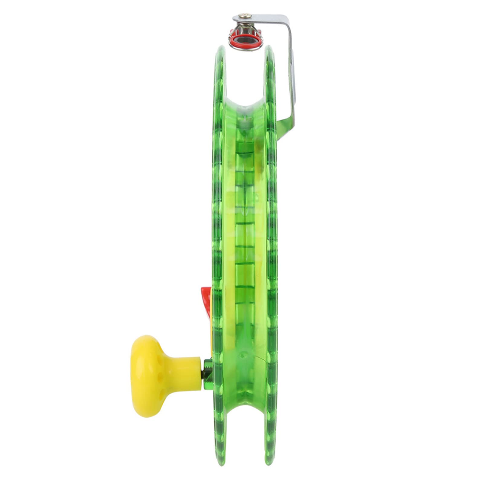 Pissente compact green reel ideal for versatile water body fishing.