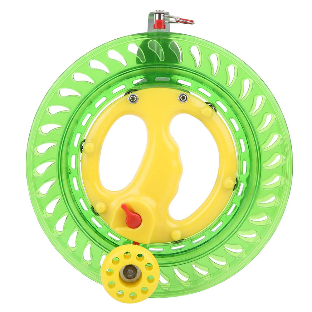 Pissente fishing line reel with hollow design for lighter, more comfortable river sessions.
