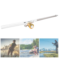 Pissente telescopic rod extension enables quick setup for casts.